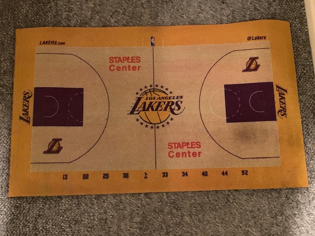 Lakers Door Mat